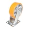 Vestil Polyurethane Swivel Caster 6 In. Diameter x 2 In. Width 1212 Lb. Capacity Orange/Silver CST-VE-6X2PUA-S - alternate 6